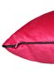 Pile Cushion Pillow Case Pink Color 50X30 - 2