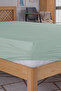 100×200 Single Combed Cotton-Lycra Elastic Sheet - 100% Cotton-Elastane Knitted, 200 Gr/M2 - 3