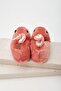 Powder Animal Silent Sole Panduf Plush Home Shoes with Rabbit Figure (THE EYE IS EMBROIDERED LIKE THE VIDEO) - 6