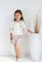Top and Bottom as Set, Shorts Set, Blouse, Shirt, Summer, Summer Set, Shorts, Girl
