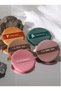 Colorful Makeup Powder Sponge with 5 Grips Washable Sponges