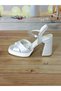 Women's 10 Cm Platform Heel Stone Wedding Dress Shoes - 7