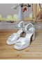 Women's 10 Cm Platform Heel Stone Wedding Dress Shoes - 6