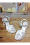 Women's 10 Cm Platform Heel Stone Wedding Dress Shoes - 3