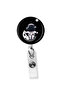 Black Astronaut Set of 4 Neck Rope Keychain Yoyo Collar Card Holder - 3