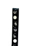 Black Astronaut Set of 4 Neck Rope Keychain Yoyo Collar Card Holder - 5