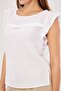 Shoulder Detailed Comfortable Collar Women's Blouse - 4