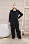 Wide Fit Mother's Set Winter Long Sleeve Large Size Pajamas Set Double Set - 6