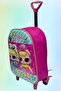 Luxury 5d embossed pull-along wheeled backpack and school bag with kindergarten, nursery, and children's themes. - 8