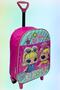 Luxury 5d embossed pull-along wheeled backpack and school bag with kindergarten, nursery, and children's themes. - 2
