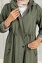 Full Length Women's Curtain Trenc - 2