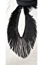 (10 cm) Black Straight Tassel Fringe - 7