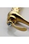 Bathroom Bowl Sink Faucet Gold Gold Stone Model - 7