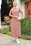 Women's Transfer Patterned Knitwear Dress - 3