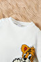 Premium Side Tiger Printed Bottom Top Baby Set 20500 - 2