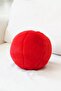 Plush Ball Pillow Cylinder Pillow White Ball Pillow Cylinder Pillow Set of 2 - 5