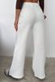 Women's Wide Leg High Waist Fleece Winter Sweatpants 3025 - 7