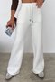 Women's Wide Leg High Waist Fleece Winter Sweatpants 3025