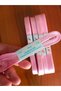 Pink 1 cm Satin Ribbon 5 Balls Baby Pink Ribbon (5 X 10 Mt = 50 Meters) - 3