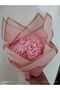 Pink Satin Double-Sided Ribbon 6 cm 10 Meters One Roll, Satin, Wide Ribbon, Rose Bouquet Ribbon - 8