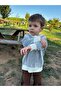 Striped Thessaloniki Knitted Oversize Children's Sweater (Wide Fit, Please Choose the Full Size) - 8