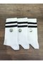 Unisex Bamboo Tennis Sports Socks Quality Soft Textured 3 Pairs Premium Series - 2