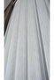 White 1/3 Dense Pleated Tulle Curtain with Vertical Stripes, Wrinkle-Free, No Ironing Required, Suitable for Any Room - 8