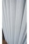 White 1/3 Dense Pleated Tulle Curtain with Vertical Stripes, Wrinkle-Free, No Ironing Required, Suitable for Any Room - 5