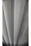 Gray Linen Tulle Curtain 1/3 Dense Pleats Wrinkle-Free No Ironing Required Suitable for Any Room Modern