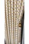 Panel Background Curtain Cream - Colorful Ruffle Detailed Single Wing Close Pleated Luxury Series - 2