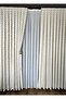Panel Background Curtain Cream - Colorful Ruffle Detailed Single Wing Close Pleated Luxury Series - 5