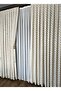 Panel Background Curtain Cream - Colorful Ruffle Detailed Single Wing Close Pleated Luxury Series - 6