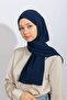 Imported Medina Silk - Navy Blue - 3