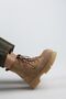 Jemima Women's Genuine Leather Lace-up Zippered Sand Suede Boots - 3