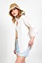 Natural Epaulet Cotton Women's Shirt - 6
