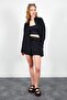 Black Casual Women's Shirt