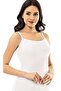 White Women's Athlete 6349 - 2-Piece with Pads and Rope Strap - 2