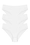 Papatya 100% Cotton High Waist Panties 3-Pack