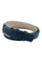 Women's 100% Genuine Leather 3 cm Wide Belt with Buckle