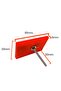 Panjur Arma Red Background Turkish Flag Screw-On Plexiglass Grid Arma Logo - 2