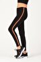 Girl's Thermal Cotton Black Side Striped Winter Tights -8016 - 7