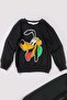 Boy's Sweat and Bottom Tracksuit Set - Add 5 Pay 4, Cotton and Cool Puppy, Gift 14400 - 2