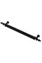 (Hard Plastic) Polavit 160 mm Black Furniture Kitchen Drawer Cabinet Cabinet Handle Handle Handle 10 Pieces - 5