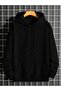 2 Yarn Kangaroo Pocket, Hooded Girl's Sub-Top Tracksuit Set - 3