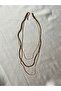 Triplet Italian Chain Stainless Steel Çelik Kolye - 2