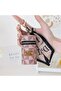 Vintage-Inspired Mini Bag with Scarf Detail - Compact Zippered Lipstick Bag
