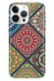 Case for iPhone 16 Pro Silicone Patterned 16 Pro Cover Mvp Mandala