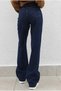 Hanazay Lycra Super High Waist Wide Leg Jeans Loose Wide Leg Jeans - 4