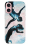 Case for iPhone 16 Silicone Patterned Iphone16 Cover Waterlove