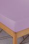 100×200 Single Combed Cotton-Lycra Elastic Sheet - 100% Cotton-Elastane Knitted, 200 Gr/M2 - 2